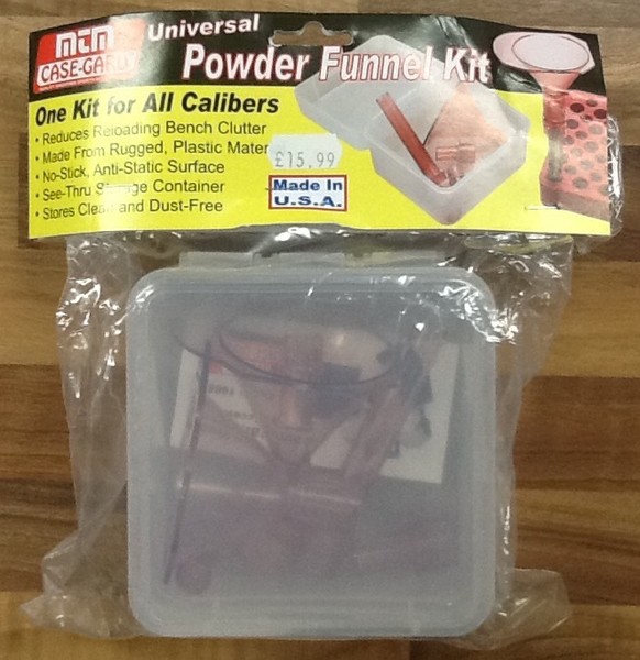 MTM Universal Powder Funnel Kit. Reloading Equipment for sale